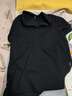 凡客誠(chéng)品（VANCL）凡客索羅娜抗菌涼感POLO衫 男女同款 25春夏新品 活力黑純色領(lǐng) L 曬單實(shí)拍圖