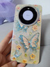 SONGNITE華為mate70pro+新款手機殼mate60pro+藍光水鉆油畫(huà)蝴蝶花朵mate40pro高級mate50pro硅膠全包防摔女 【電鍍大框】藍光彩鉆-藍白蝴蝶 華為Mate70pro+ 曬單實(shí)拍圖