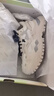 FILA FUSION斐樂潮牌女鞋BIANCO厚底潮鞋2025冬新款硬糖鞋老爹鞋 香雪白/太空銀-WS 35.5 曬單實拍圖