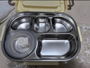 普特爾 316不銹鋼保溫飯盒便當(dāng)盒真空保溫桶飯盒學(xué)生送飯戶外餐盒 5格【帶316餐具+湯碗+保溫袋】 曬單實(shí)拍圖
