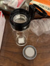 希諾（HEENOOR）玻璃杯單層加厚男女便攜上班茶水杯子商務(wù)辦公耐高溫喝水泡茶杯 480mL 便攜提環(huán) 曬單實(shí)拍圖