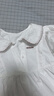 INSBOBO女童連衣裙夏季周歲女寶禮服兒童公主裙寶寶夏裝女孩裙子 白色 100 曬單實拍圖
