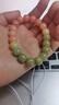 鉑吶苓小青檸菩提根手串文玩手鏈女男生菩提子佛珠念珠手串盤玩把件七夕 抹茶玫瑰手串 曬單實拍圖