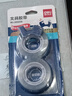 得力（deli）透明膠帶切割器套裝 18mm*20m加厚高粘小膠帶 開學(xué)必備學(xué)習(xí)用品 錯(cuò)題整理學(xué)生文具 2卷 30039 曬單實(shí)拍圖