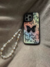 CASETIFY【全】 星星/蝴蝶/珠飾/愛(ài)心 手機(jī)鏈 手機(jī)配飾 手機(jī)掛鏈 手機(jī)掛繩 適用于iPhone 銀白珠飾 曬單實(shí)拍圖