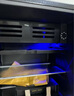 新飛（frestec）冰吧冷藏柜 歐式恒溫紅酒柜酒店家用電冰箱迷你小型單門辦公室保鮮展示留樣茶葉飲料藥品柜 118升黑內(nèi)膽【冷藏+微冷凍+帶燈+帶鎖】 曬單實(shí)拍圖