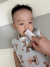 煦凜日本手指套牙刷嬰兒0-3歲兒童口腔清潔指套寶寶舌苔清潔器嬰幼兒 【2盒裝】60片 曬單實(shí)拍圖