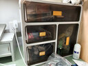 抽屜置物架 桌面收納整理辦公書(shū)桌文具化妝品鑰匙儲物收納 加大號3層-高瓶款 曬單實(shí)拍圖
