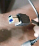 秋葉原（CHOSEAL）高速USB3.0打印機(jī)線 AM/BM 方口移動硬盤盒顯示器傳真機(jī)電源數(shù)據(jù)連接線 5米 QS5832 曬單實拍圖