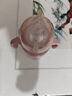 小土豆（potato）嬰兒奶瓶寬口徑玻璃新生兒寶寶奶瓶 玻璃奶瓶 240ml 6月+ 妃桃粉+XL號奶嘴 曬單實拍圖