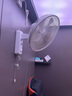 艾美特（AIRMATE）電風扇商用壁扇壁掛式風扇家用搖頭轉頁扇餐廳宿舍食堂工業(yè)工程風扇七葉定時墻壁風扇 FW3547T2 曬單實拍圖