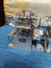 浩柯翰（HAOKEHAN）金屬拼圖積木3d立體diy成人高難度手工解悶建筑玩具模型拼裝玩具 客棧 單品+(燈)+(工具) 曬單實(shí)拍圖