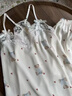 真絲睡衣女夏季小熊吊帶短褲甜美輕奢可外穿家居服生日禮物禮盒裝 甜美小熊【吊帶+短褲】 M 80-100斤 曬單實拍圖