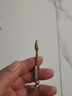 麥舒特德國鍍鈦鎢鋼磨頭硬質(zhì)合金旋轉銼刀木工銑刀金屬擴孔打磨拋光頭 鍍鈦雙槽AXE3*6【圓柄】 曬單實(shí)拍圖