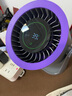 慕向小風(fēng)扇壁掛電風(fēng)扇廚房空氣循環(huán)扇制冷大風(fēng)力桌面風(fēng)扇便攜式風(fēng)寶免打孔掛墻宿舍廁所衛(wèi)生間usb充電 【深空灰-充插兩用】100檔大冷風(fēng) | 免打孔掛墻 曬單實(shí)拍圖
