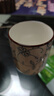 和風四季日式釉下彩陶瓷杯直口水杯家用杯子釉下彩茶杯熱水杯飲料杯擺臺杯 （花蔓草）直口杯（單個）150ml 曬單實拍圖