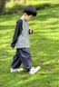 英貝米尼（EBMINI）寶寶板鞋25秋季新款兒童鞋子幼兒園男童鞋小白鞋軟底女童鞋休閑鞋 米黑 28 內(nèi)長17.9CM適合腳長17.4CM左右 曬單實(shí)拍圖