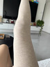 蒙羊王保暖打底褲女含羊絨蠶絲可外穿高腰大碼加絨秋褲棉褲保暖褲 鉛筆灰 2XL (175) 曬單實(shí)拍圖