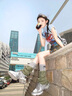 DAPHNE LAB【李嘉元?jiǎng)钔睢颗菖萏抢系?代 厚底透氣增高運(yùn)動(dòng)休閑女鞋 太空銀【口碑爆款】 37 曬單實(shí)拍圖