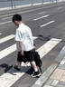 G.DUCKKIDS小黃鴨童裝男童夏季套裝新款兒童衣服男孩學(xué)院風(fēng)主持人襯衫兩件套 白色+領(lǐng)帶 130 尺碼7~8歲【120-130cm】cm 曬單實拍圖