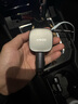 ANKER車載充電器UFCS75W自帶線伸縮線pd45W汽車點(diǎn)煙器超級(jí)快充頭12v/24v轉(zhuǎn)換器適用華為小米手機(jī) 黑色 曬單實(shí)拍圖