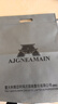 AJGNEAMAIN意大利輕奢桑蠶絲t恤短袖POLO衫男商務(wù)休閑純色百搭無(wú)痕半袖上衣 813-蘭灰【親膚桑蠶絲】 XL 180/96A【建議140-160斤】 曬單實(shí)拍圖