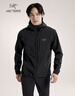 ARC'TERYX始祖鳥 GAMMA MX HOODY 防風(fēng) 男子 軟殼夾克 Black/黑色 M 曬單實拍圖