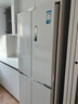 美的（Midea）460十字四門多開門冰箱獨(dú)立制冰超薄零嵌入式雙循環(huán)變頻風(fēng)冷無霜家用大容量PST+凈味MR-460WUSPZE 曬單實(shí)拍圖
