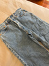 Levi's【商場(chǎng)同款】李維斯女wedgie牛仔煙管褲 藍(lán)色 26 26 曬單實(shí)拍圖