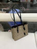 古蟻guyi適用蔻馳mollie25托特包肩帶配件coach茉莉長(zhǎng)背帶子替換 （黑色）mollie25肩帶（2條裝） 曬單實(shí)拍圖