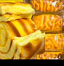 虎皮蛋糕卷夾心肉松面包整箱學(xué)生營(yíng)養早餐休閑零食虎皮卷 混合口味虎皮蛋糕卷 800g 曬單實(shí)拍圖