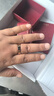 卡地亞（Cartier）戒指男女 寬版玫瑰金LOVE系列戒指5.5mm毫米 婚戒  對戒 結(jié)婚 64 曬單實(shí)拍圖