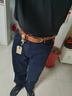 Levi's【商場同款】2025Levis? 新年限定系列春男寬松直筒牛仔褲29037 牛仔藍 34 (32) 曬單實拍圖
