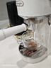 德龍（Delonghi）咖啡機(jī) 意式家用半自動(dòng)15Bar泵壓冷萃咖啡 軟觸屏手動(dòng)奶泡自動(dòng)停流小巧金屬機(jī)身 吉拉朵系列 EC890 .W氧氣白 即時(shí)加熱 自動(dòng)關(guān)機(jī) 專業(yè)蒸汽細(xì)桿拉花 曬單實(shí)拍圖