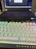 外星人（Alienware）AW510K 游戲機(jī)械鍵盤有線鍵盤 家用機(jī)械矮紅軸 高端電競(jìng)RGB外設(shè)送男友送女友白色 曬單實(shí)拍圖