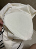 歐迪芬睡裙女100%棉夏季純棉睡衣女長袖條紋帶胸墊可外穿家居服米白L 曬單實(shí)拍圖