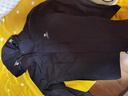 駱駝（CAMEL）三防沖鋒衣戶外登山服防水防風防污三合一保暖時尚運動外套 A9W214119AX，黑色，男女同款 S 曬單實拍圖