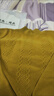 皮爾卡丹（pierre cardin）100純羊絨開衫女媽媽翻領毛衣女秋冬2025新款大碼針織羊絨衫外套 紅色 M 【建議90-105斤】 曬單實拍圖