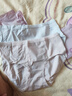 都市麗人女士內(nèi)褲女純棉蠶絲襠10A級嬰兒棉抑菌舒適透氣女生三角褲4條L 曬單實(shí)拍圖