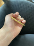 金宙金包銀滿天星手鐲大氣百搭閃耀女士推拉圓棍推拉金鐲子生日送老婆 滿天星手鐲【推拉款】 包金3克 曬單實拍圖