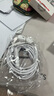 紐曼（Newmine）NM-LK06 半入耳式線控有線耳機 手機耳機 音樂耳機 3.5mm接口 電腦筆記本手機適用 白色 曬單實拍圖