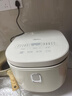 美的（Midea）電飯煲4-5人電飯鍋5L銀鉆內(nèi)膽12大菜單頂置觸控屏家用煮粥微壓智能電飯煲以舊換新MB-AFB5041RL 曬單實拍圖