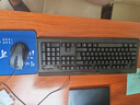 雙飛燕（A4TECH）KB-N9100 鍵鼠套裝有線鼠標(biāo)鍵盤套裝辦公電腦薄膜鍵盤鼠標(biāo)套裝防潑濺 USB接口 黑色 曬單實拍圖