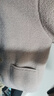 優(yōu)衣庫女裝仿羊羔絨搖粒絨圓領(lǐng)開(kāi)衫/千金風(fēng)外套472938 10 水粉色 M /160/84A 曬單實(shí)拍圖