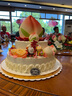 金鳳成祥同城速配生日蛋糕預定壽桃老人祝壽奶油水果過(guò)壽蛋糕【壽福無(wú)邊】 乳脂奶油（提前2天預定） 30cm+20cm+壽桃 曬單實(shí)拍圖