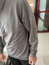 羅蒙（ROMON）高端男士t恤長袖夏季薄款中老年人冰絲爸爸夏裝polo 衫速干上衣服 灰色 L 【115-130斤】 曬單實拍圖