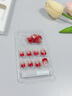 SAMPMAN中長(cháng)款穿戴甲全套工具自粘假指甲貼片法式短高級感美甲可拆卸顯白 【短款】金粉愛(ài)心 24片 贈工具包 曬單實(shí)拍圖