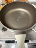 KIWICOO德國(guó)鈦聚力平底鍋不粘鍋家用牛排煎鍋無涂層煎蛋炒鍋電磁爐燃?xì)庠?【鈦聚力煎炒鍋】聚油抗凸 28cm 曬單實(shí)拍圖