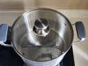 OQB德國316不銹鋼湯鍋家用特厚電磁爐煲湯鍋奶瓶消毒鍋燃?xì)庠铍p耳鍋 【鋼柄】316湯鍋內(nèi)徑 6-8人 30cm 曬單實拍圖