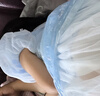 迪士尼艾莎女童公主裙連衣裙子女童夏裝夏季2025新款新品連衣裙童裝 曬單實(shí)拍圖